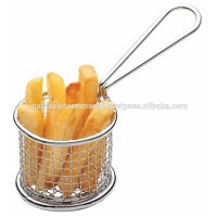 Round Mini Chip Wire Basket